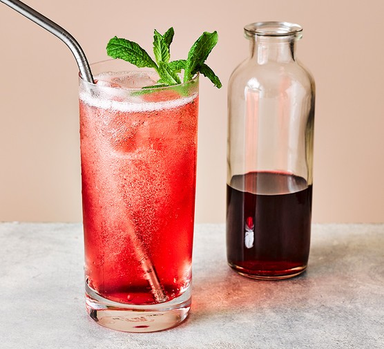 Diabolo menthe et grenadine